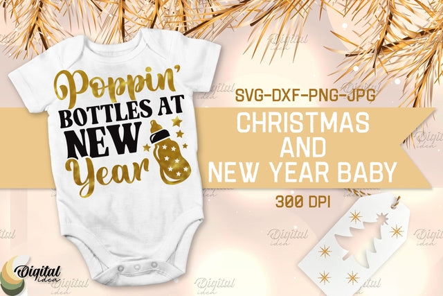 Christmas And New Year Baby. Design SVG SVG Evgenyia Guschina 