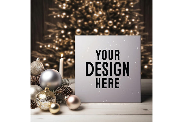 Christmas Background Mockup SVG Craftlabsvg24 