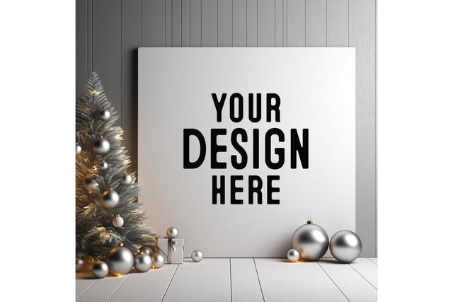 Christmas Background Mockup SVG Craftlabsvg24 