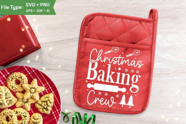 Christmas Baking Crew Pot Holder Svg, Christmas SVG Design, Christmas Pot Holder Svg Design,SVGs,Quotes and Sayings,Food & Drink,On Sale, Print & Cut SVG DesignPlante 503 