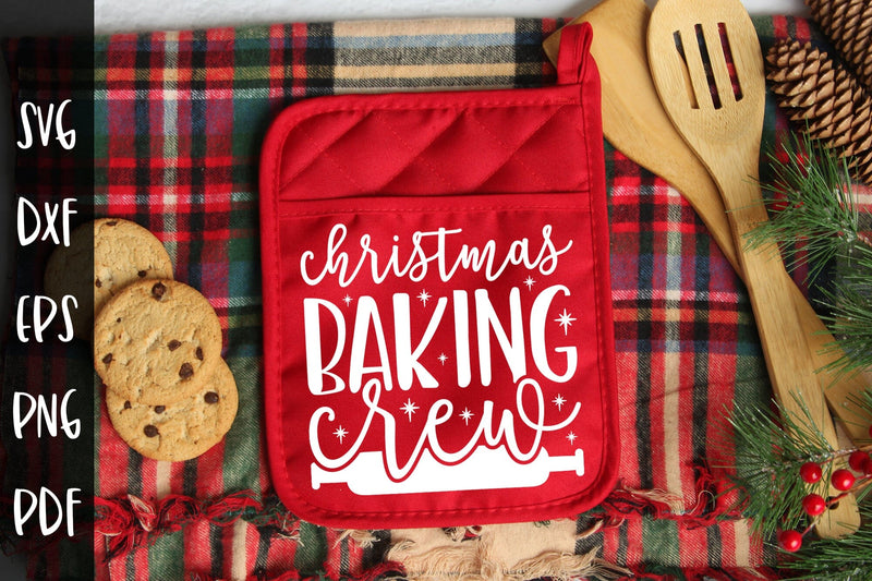 Christmas Baking Crew, Pot Holder SVG SVG CraftLabSVG 