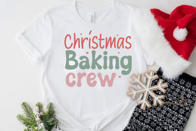 Christmas baking crew, Retro Christmas Svg, Christmas shirt design, Christmas Mega bundle, Christmas Retro Svg, Vintage Christmas Svg, Retro Xmas png sublimation SVG FiveStarCrafting 