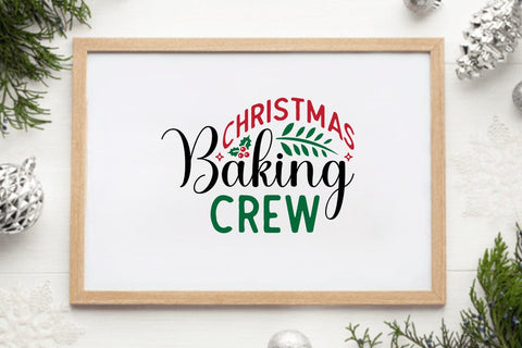 Christmas Baking Crew SVG Angelina750 