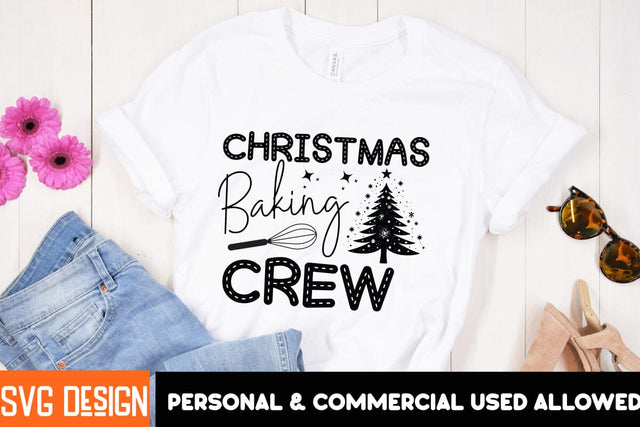 Christmas Baking Crew SVG Design, Christmas SVG Design,Christmas SVgs,Christmas Sublimation PNG,Merry Christmas SVG SVG BlackCatsMedia 