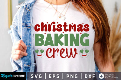 Christmas baking crew SVG Design SVG Regulrcrative 