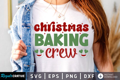 Christmas baking crew SVG Design SVG Regulrcrative 