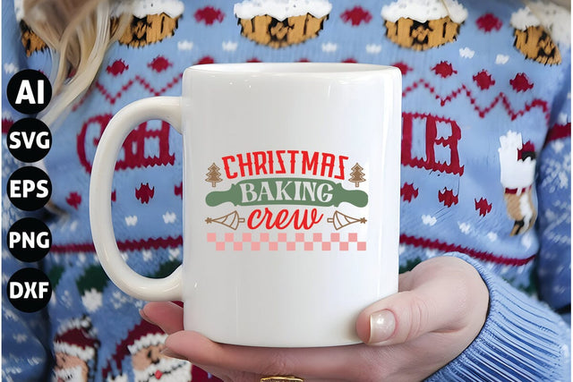 Christmas Baking Crew Svg, Funny Christmas Svg SVG shah alam 