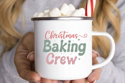 Christmas baking crews, Retro Christmas Svg, Christmas shirt design, Christmas Mega bundle, Christmas Retro Svg, Vintage Christmas Svg, Retro Xmas png sublimation SVG FiveStarCrafting 