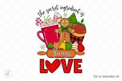 Christmas Baking PNG Sublimation Design Sublimation CraftLabSVG 
