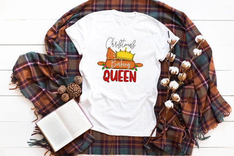 Christmas Baking Queen PNG Sublimation Sublimation CraftLabSVG 