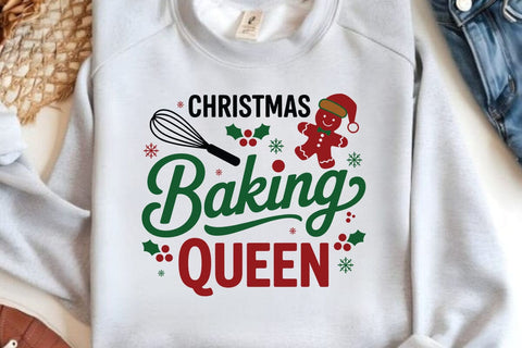 Christmas Baking Queen SVG Angelina750 