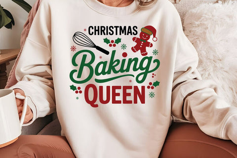 Christmas Baking Queen SVG Angelina750 