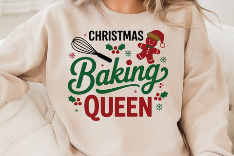 Christmas Baking Queen SVG Angelina750 