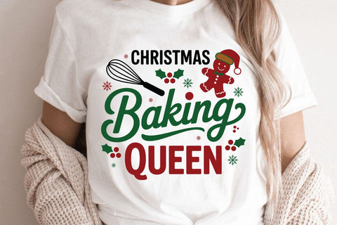 Christmas Baking Queen SVG Angelina750 