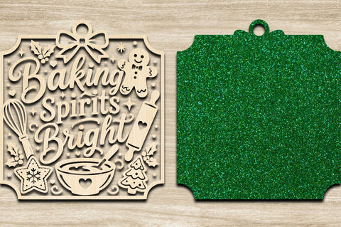 Christmas Baking Spirits Bright SVG SVG designartist 