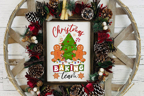Christmas Baking Team PNG Sublimation Sublimation CraftLabSVG 