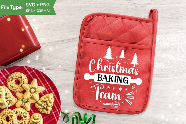 Christmas Baking Team Pot Holder Svg, Christmas SVG Design, Christmas Pot Holder Svg Design,SVGs,Quotes and Sayings,Food & Drink,On Sale, Print & Cut SVG DesignPlante 503 