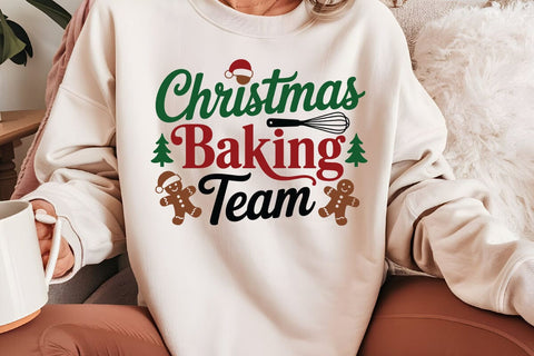 Christmas Baking Team SVG Angelina750 