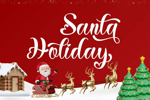 Christmas Balethy Font Prasetya Letter 