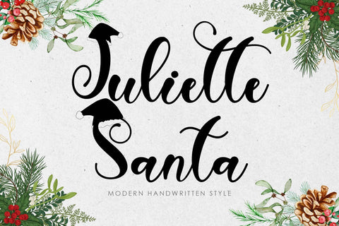 Christmas Beautiful Bundle Font Prasetya Letter 