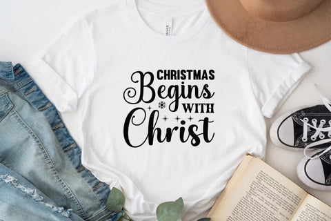 Christmas begins with christ SVG Angelina750 