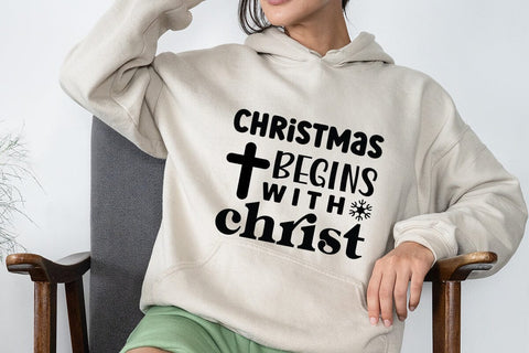 Christmas begins with christ SVG Angelina750 