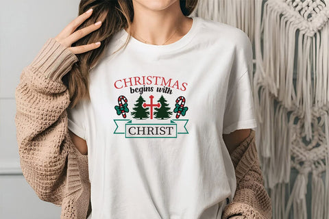 Christmas begins with christ SVG Angelina750 