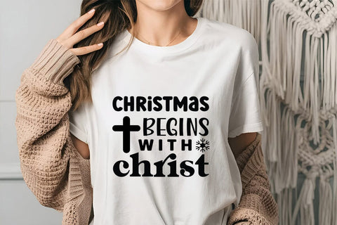 Christmas begins with christ SVG Angelina750 