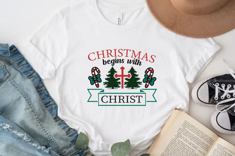 Christmas begins with christ SVG Angelina750 