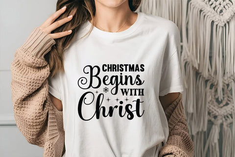 Christmas begins with christ SVG Angelina750 