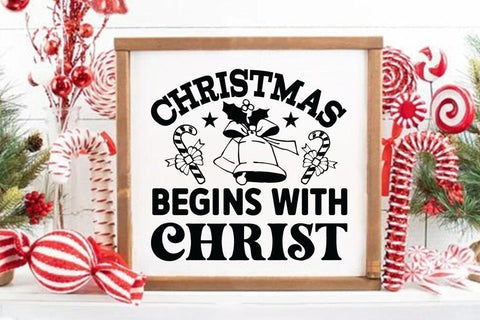 Christmas begins with christ SVG Angelina750 