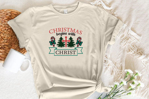 Christmas begins with christ SVG Angelina750 