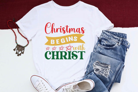 Christmas begins with christ SVG Angelina750 