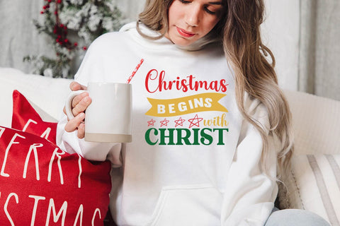 Christmas begins with christ SVG Angelina750 