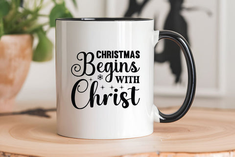 Christmas begins with christ SVG Angelina750 