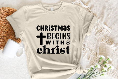 Christmas begins with christ SVG Angelina750 