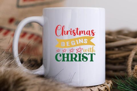 Christmas begins with christ SVG Angelina750 