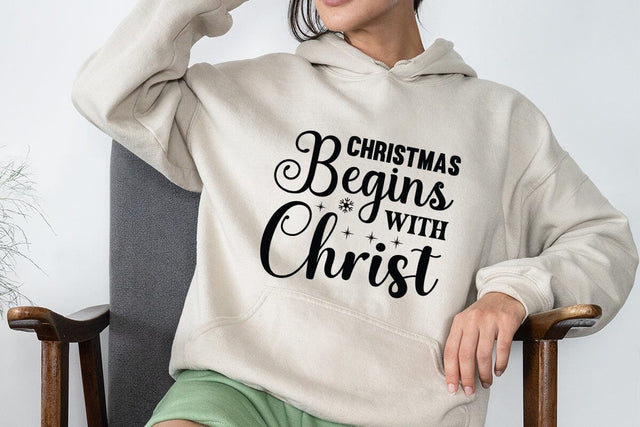 Christmas begins with christ SVG Angelina750 