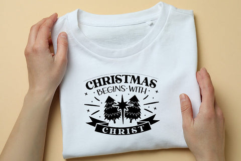 Christmas begins with christ SVG Angelina750 