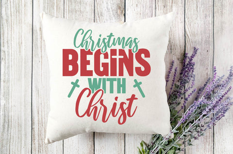Christmas Begins with Christ SVG SVG shah alam 