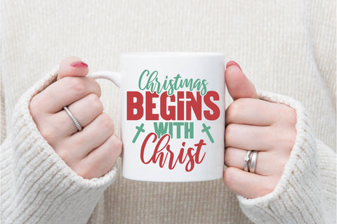 Christmas Begins with Christ SVG SVG shah alam 
