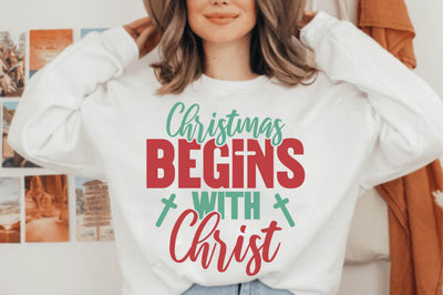 Christmas Begins with Christ SVG SVG shah alam 