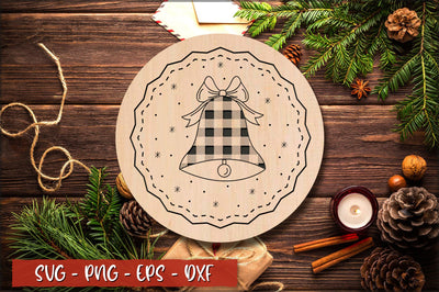 Christmas Bells Laser Cut SVG SVG Shetara Begum 