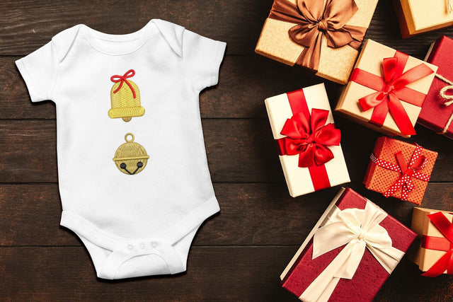 Christmas Bells Mini Embroidery Duo Embroidery/Applique DESIGNS Risa Rocks It 