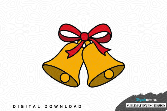 Christmas bells sublimation png design Sublimation Regulrcrative 