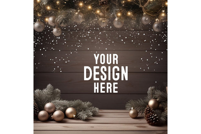 Christmas Black Background Mockup Mock Up Photo Craftlabsvg24 