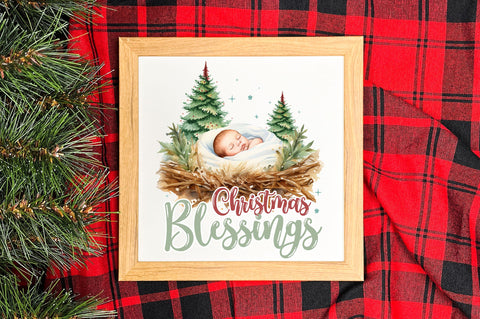 Christmas blessings png design Sublimation Regulrcrative 