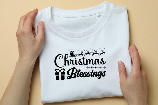 Christmas blessings SVG Angelina750 