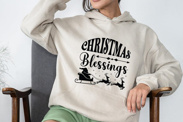 Christmas blessings SVG Angelina750 