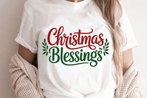 Christmas Blessings SVG Angelina750 